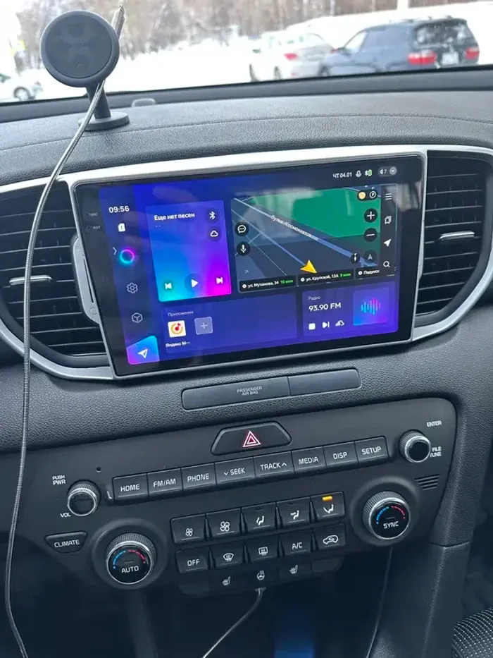 Магнитола для KIA Sportage 2016-2018 - Airoc 2K AU-2319 на Android 13, Быстрейшая, SIM-слот