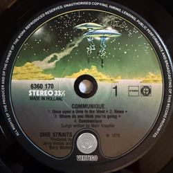 Виниловая пластинка Dire Straits - Communique LP