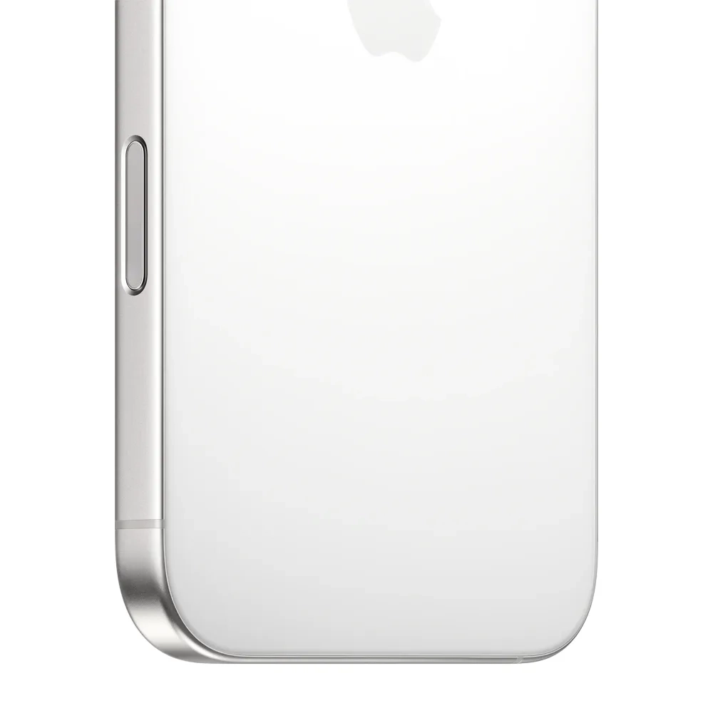 Смартфон Apple iPhone 16 Pro Max 512GB, Nano-SIM + eSIM, White Titanium (Титановый белый)