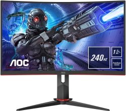 Монитор AOC 32;; C32G2ZE 1920x1080 VA WLED 240Гц 1ms Curved FreeSync HDMI DisplayPort