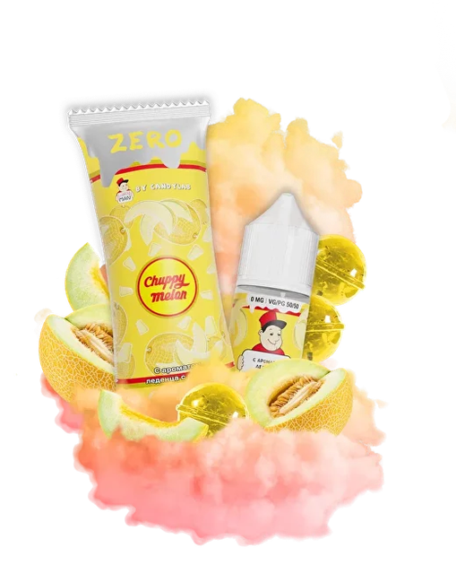 Candy Man Salt 27 мл - Chuppy Melon (0 мг)