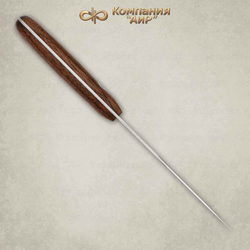 Нож АиР Лиса ЦМ 95х18 орех