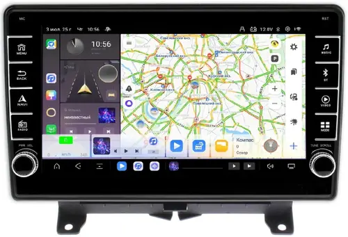 Магнитола для Range Rover Sport 2005-2009 - Kuberg EW-9307 (кнопки и крутилки) Android 13, Быстрая, CarPlay, 4G SIM-слот