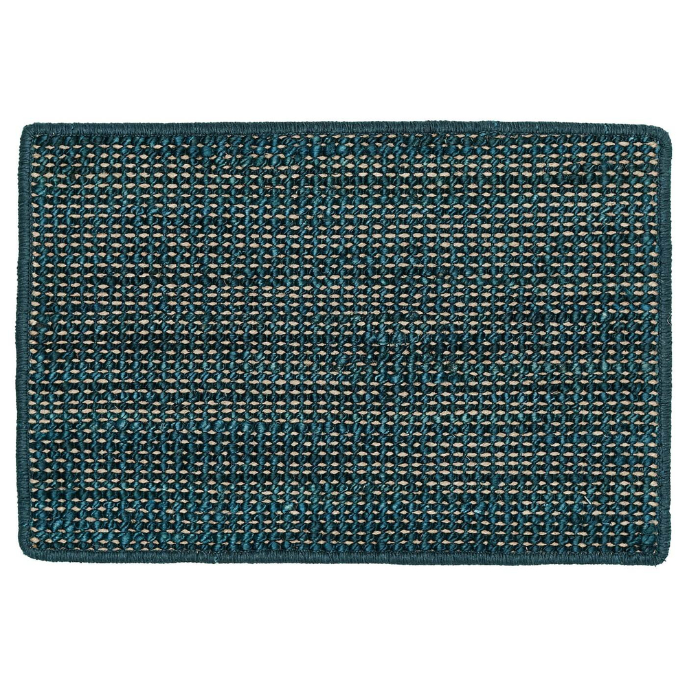 IKEA LANDBANA  (ИКЕА ЛАНДБАНА)  -  Коврик, темно-синий, 40x60 см