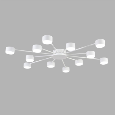8343/12C COMFI LN26 252 белый, металл Люстра GX53 LED 12*7W 220V TORINA