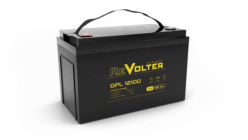Аккумуляторные батареи ReVolter GPL 12100 Аккумуляторные батареи ReVolter GPL 12100