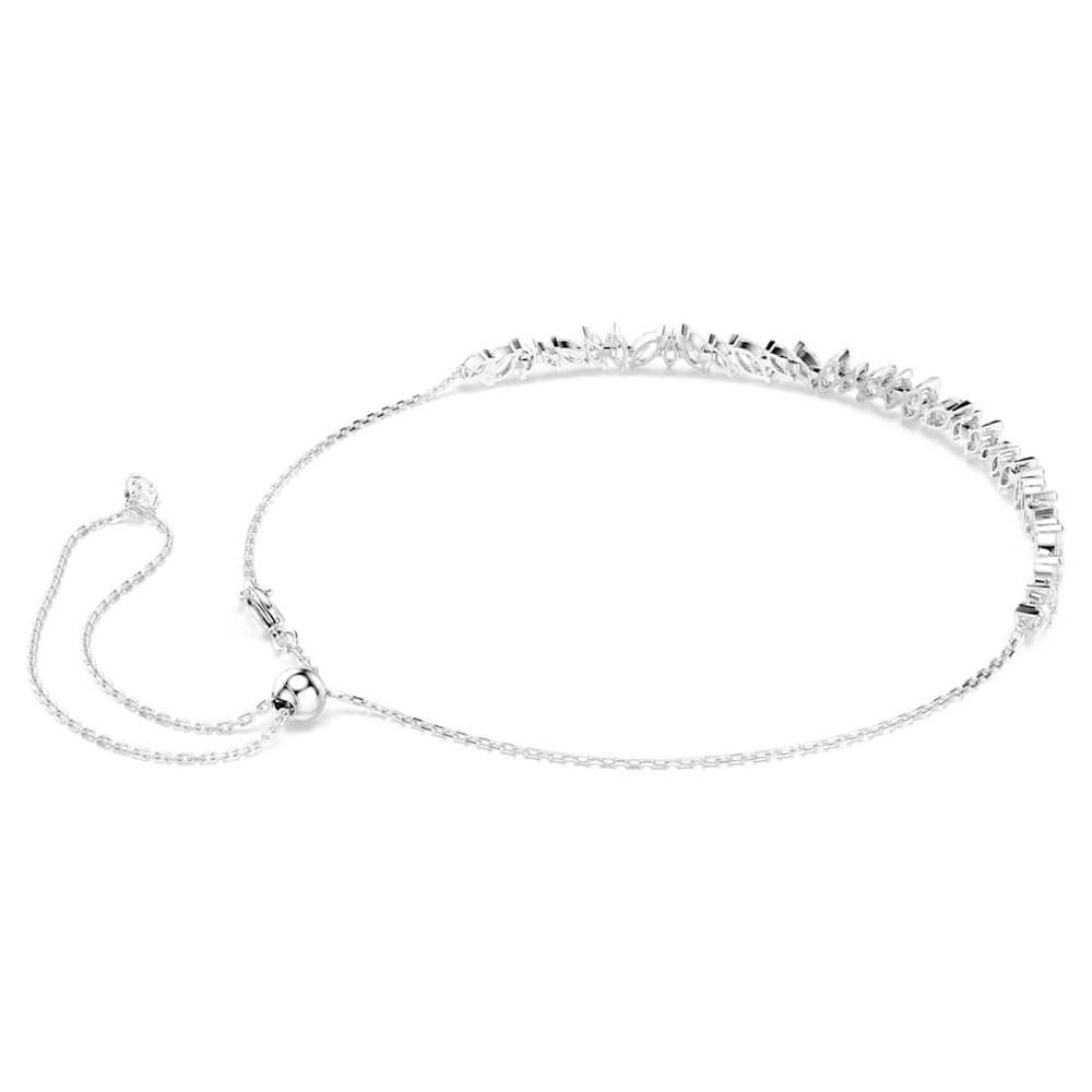 MESMERA:CHOKER NECKLACE WHI/RHS