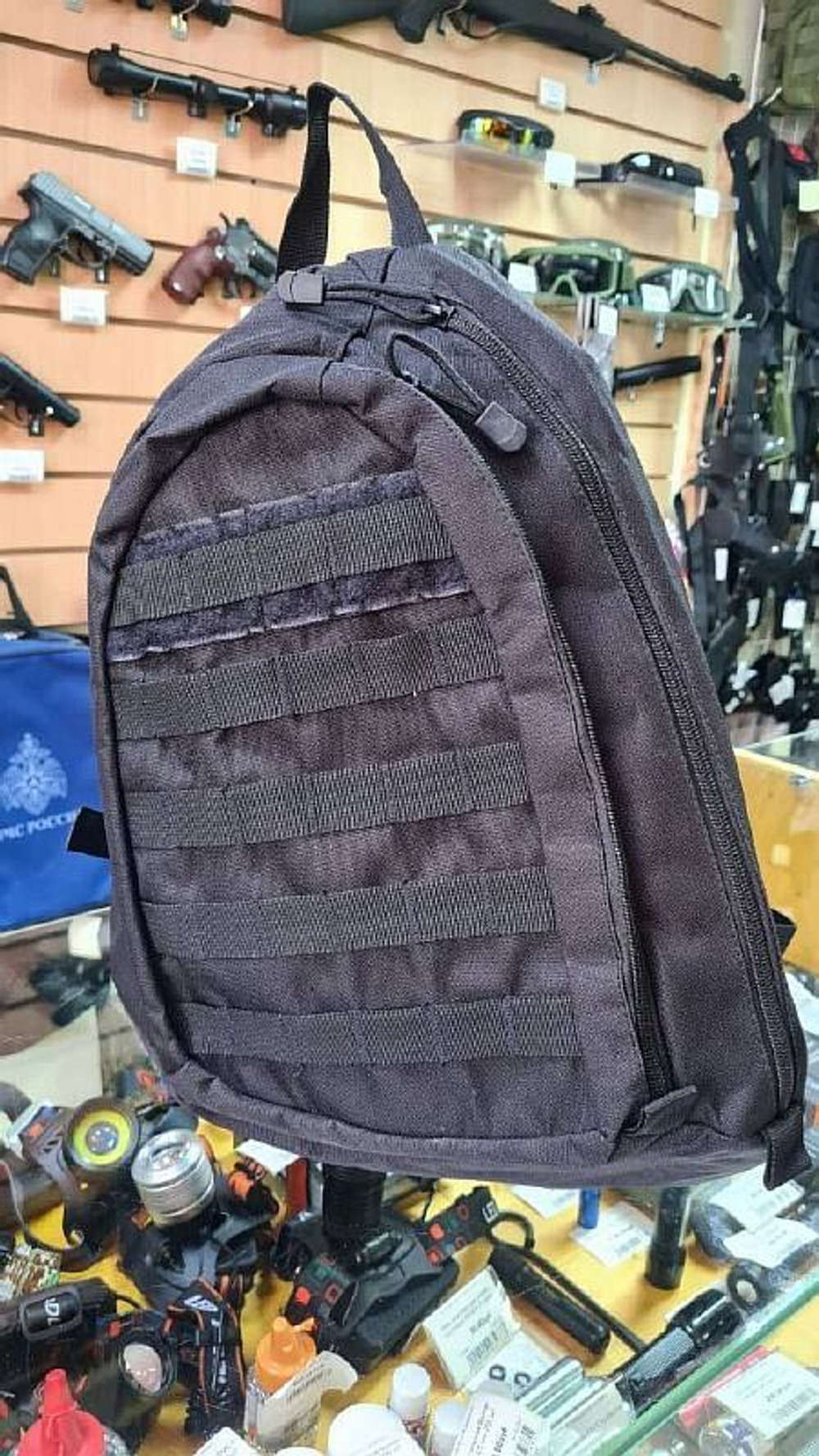 Рюкзак однолямочный PK150 black