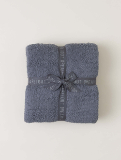 Плед CozyChic Barefoot Dreams 137x183 Серый