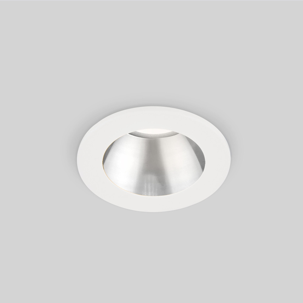 Встраиваемый светодиодный светильник 250253/LED 7W 4200K WH/SL белый/серебро