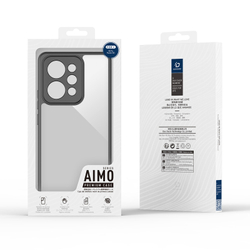 Чехол защитный с черными мягкими рамками для Realme P4 Power 5G, серия Aimo Series Case от Dux Ducis