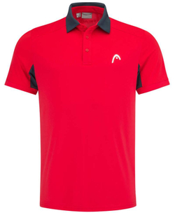 Мужское теннисное поло Head Slice Polo Shirt - red