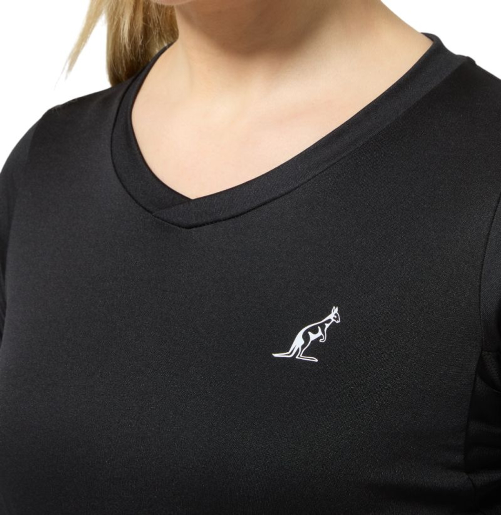 Женская теннисная футболка (дл. рукав) Australian Tennis Ace Net 3/4 Sleeves