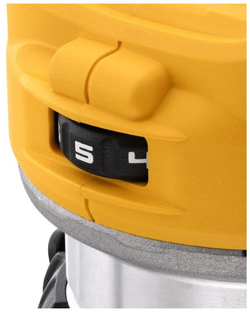 Аккумуляторный кромочный фрезер DEWALT DCW600N-XJ, 18 В XR, 16000–25500 об/мин, цанга 8 мм, без АКБ и ЗУ