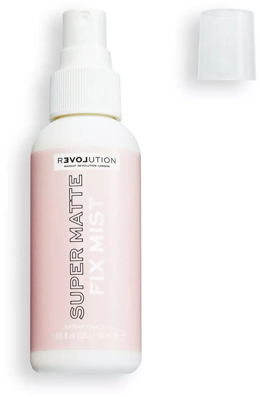 Матирующий спрей для фиксации макияжа Makeup REVOLUTION Super Matte Fix Mist Beige 50ml