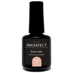 Nail ARCHITECT Easy Gel - 01 NUDE Изи гель. Жидкий гель (полигель) для укрепления и наращивания ногтей, 15 мл