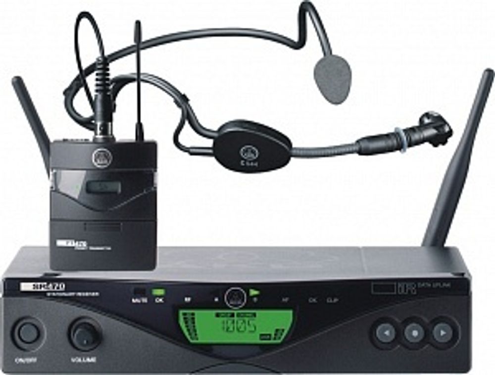 AKG DMS300 Instrument Set цифровая радиосистема с портативным передатчиком, диапазон 2,4ГГц, 8 каналов