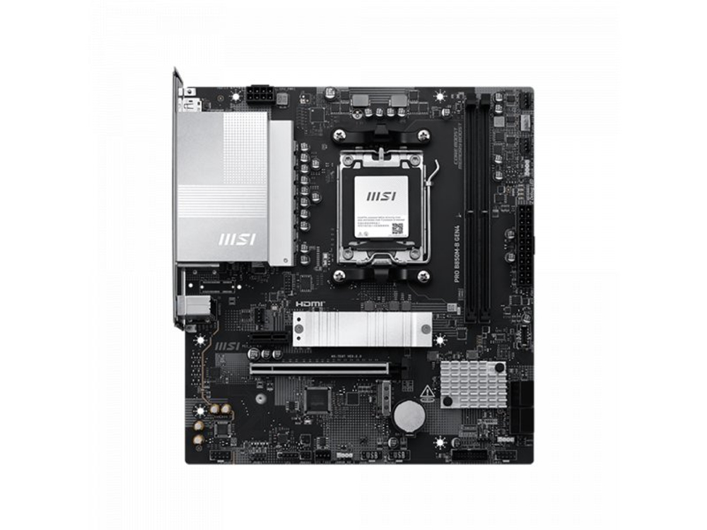 Материнская плата MSI Pro B850M-B GEN4, Socket AM5, AMD B850, mATX, RTL