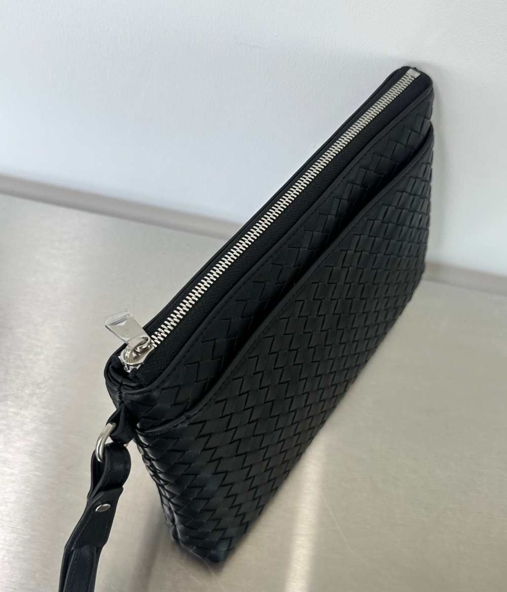 Клатч Bottega Veneta — чёрный — фото 5