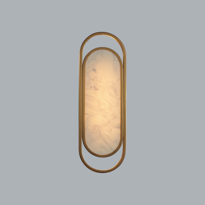 7066/12WL L-VISION ODL25 215 Настенный светильник бронзовый/металл/искусств.мрамор IP20 LED 12W 3000K 220V MILANO