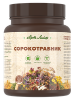 Сорокотравник, банка 800 г. Фитопаста – уникальный адаптоген, включает более 40 целебных растений