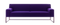 Диван 3х местный Феро 216*90*86 см