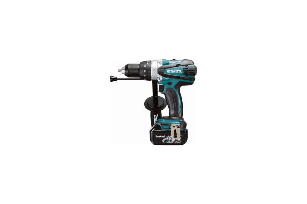 Аккумуляторная дрель-шуруповерт Makita DHP458RFE