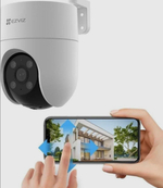 EZVIZ CS-H8c 2 МП поворотная Wi-Fi камера c распознаванием людей.
