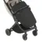 Накидка на ножки в детскую коляску ANEX AIR-X black