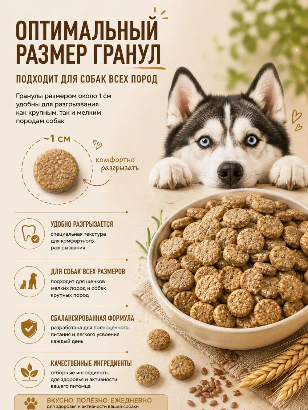 Сухой корм Shelly для взрослых собак мясное ассорти с морковью