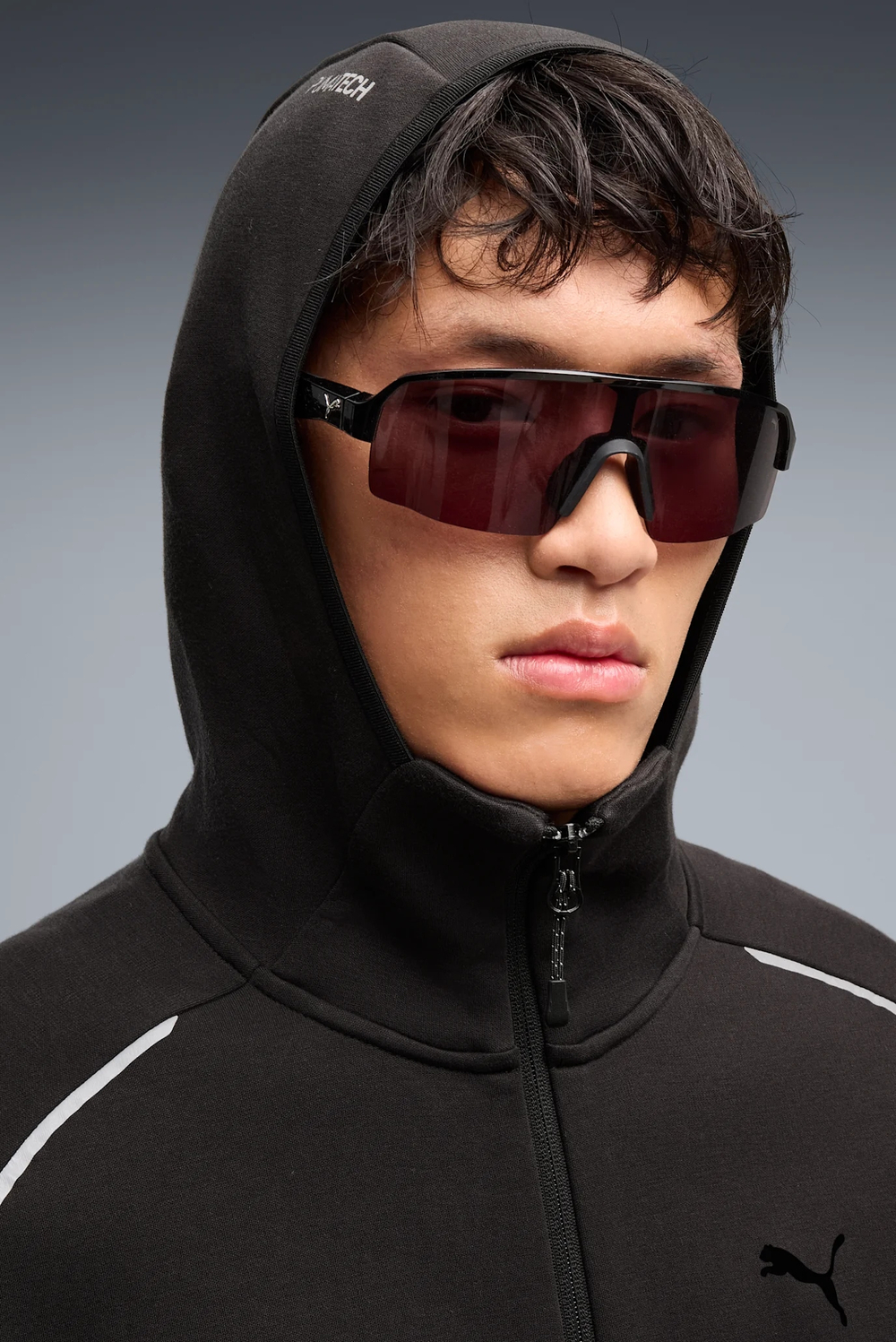 Толстовка мужская PUMA PUMATECH Relaxed Full Zip Hoodie DK