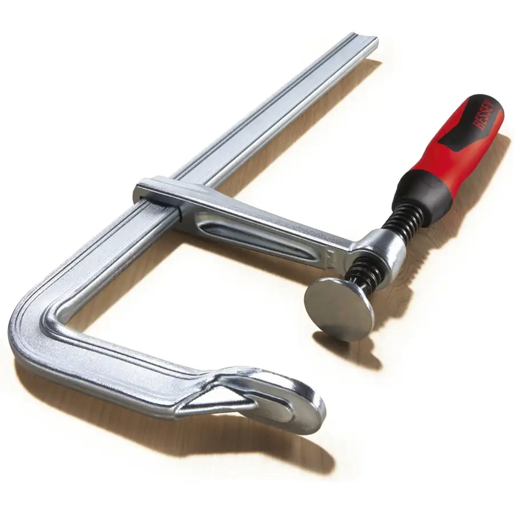 Цельнометаллическая струбцина GZ с рукояткой из пластика BESSEY GZ16-2K