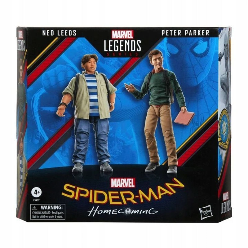 Фигурка Marvel Legends: Spider-Man 60th Anniversary - Peter Parker and Ned Leeds F3457