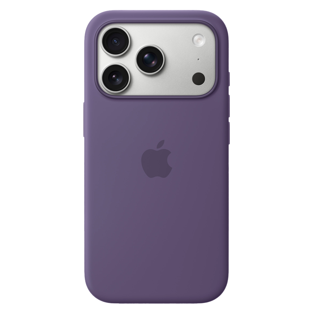 Силиконовый чехол Apple Silicone Case with MagSafe для iPhone 17 Pro, Purple Fog