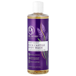 Dr. Jacobs Naturals, Кастильское гель-гель для душа на растительной основе, эфирное масло лаванды, 473 мл (16 унций)