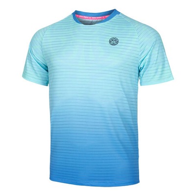 Мужское теннисное поло BIDI BADU Colortwist T-Shirt Men - Turquoise, Blue