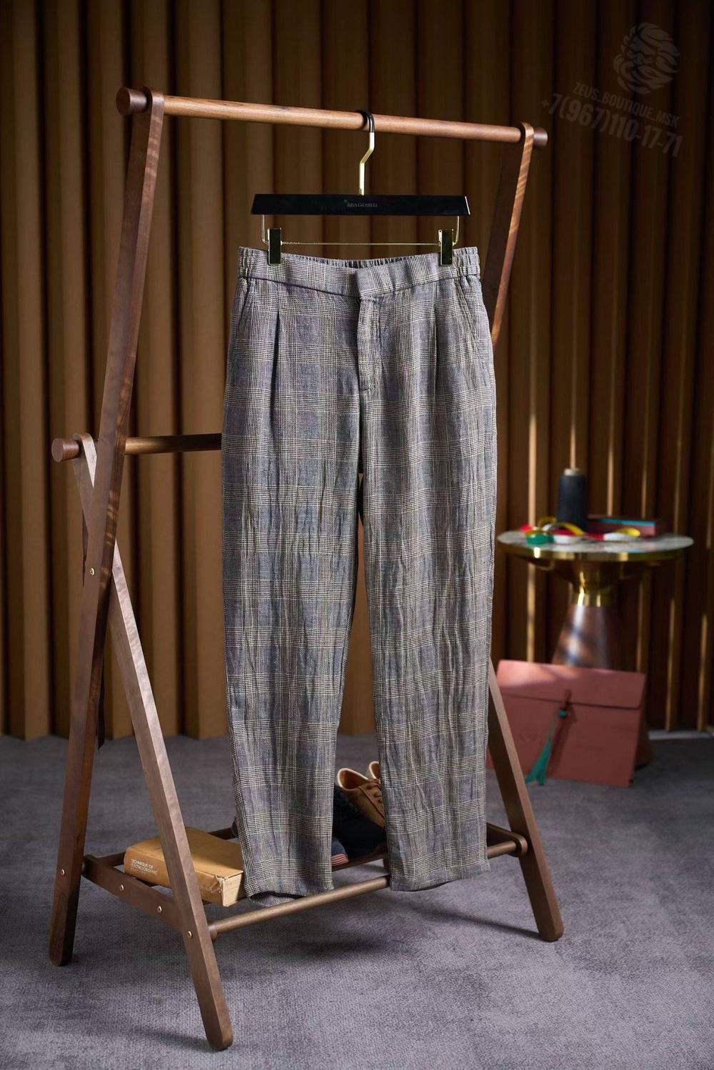 Льняной костюм Ermenegildo Zegna