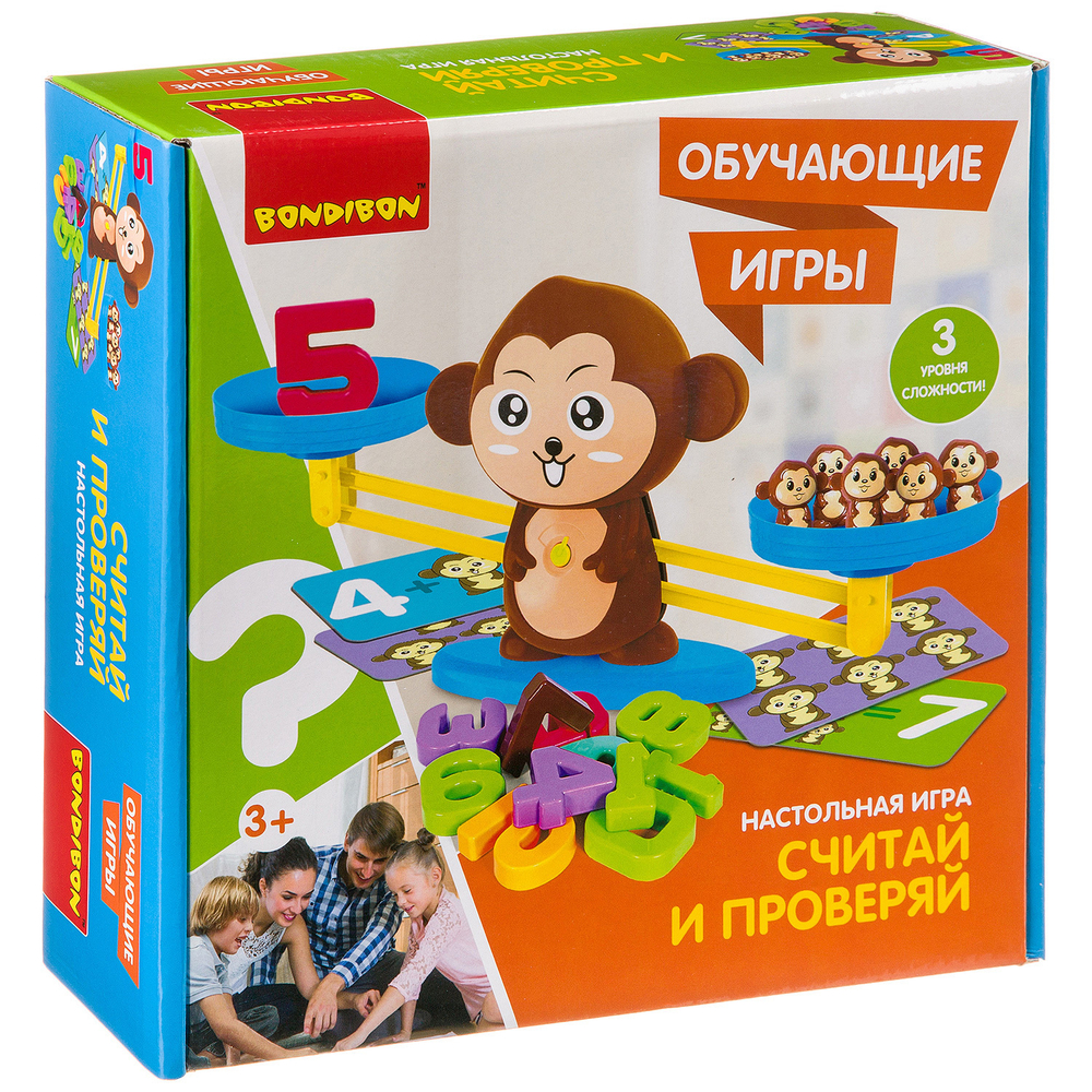 Настольная игра «Считай и проверяй»