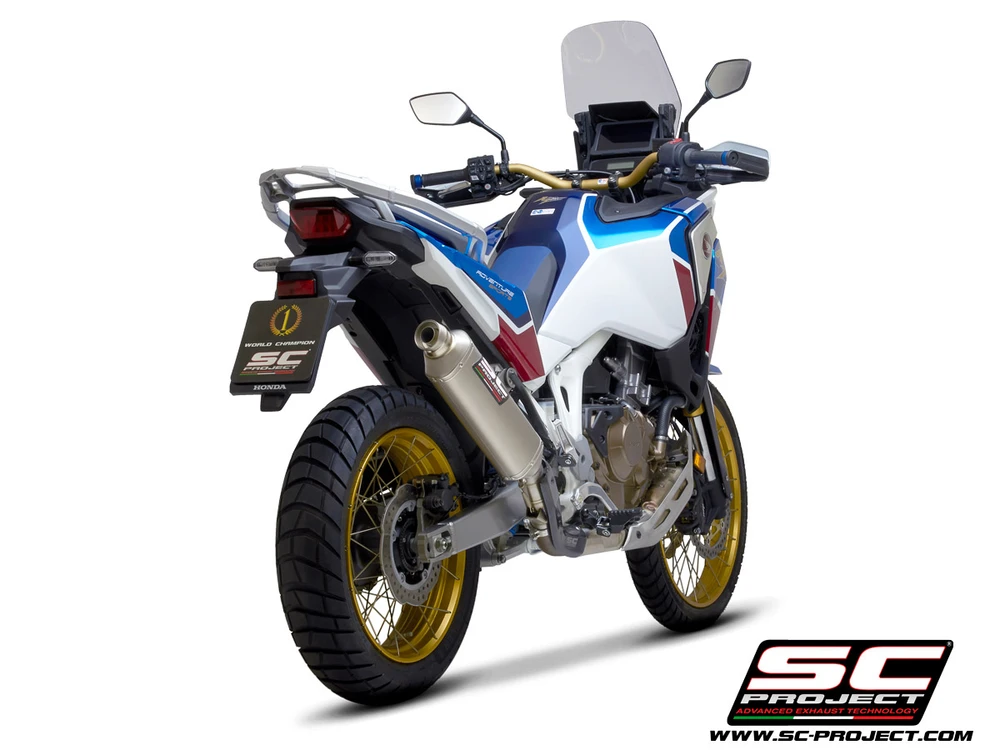 Выхлоп SC-Project Rally Raid titanium