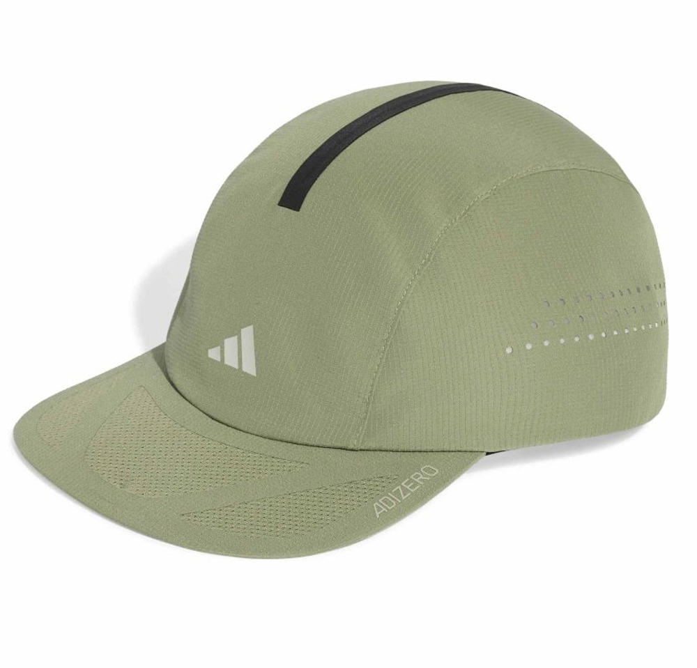 Теннисная кепка Adidas RunningxAdizero Lightweight - tent green/halo green