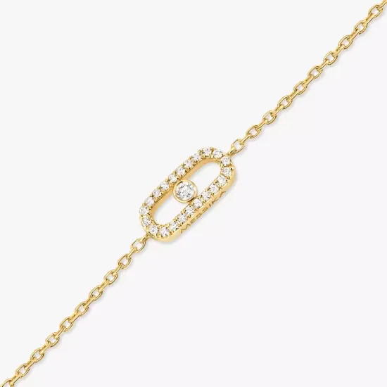 Браслет Messika Care(s) с бриллиантами pave bracelet