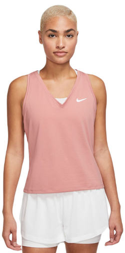 Женский топ теннисный Nike Court Dri-Fit Victory Tank - красный