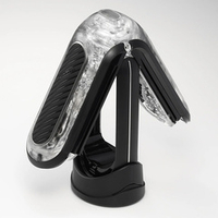 Черный мастурбатор с вибрацией Tenga Flip Zero Gravity TFZ-105