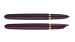Перьевая ручка и чехол из кожи Parker 51 DELUXE PLUM GT, перо: F, цвет чернил: black, в подарочной упаковке.