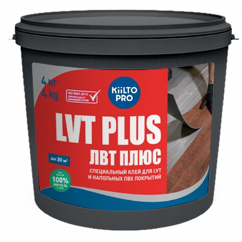 Клей Kesto для LVT плитки 4 кг