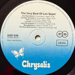 Leo Sayer ‎– The Very Best Of Leo Sayer (Германия 1979г.)