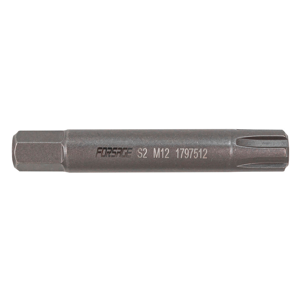 Бита 6-гранная Ribe M12х75ммL, 10мм Forsage F-1797512