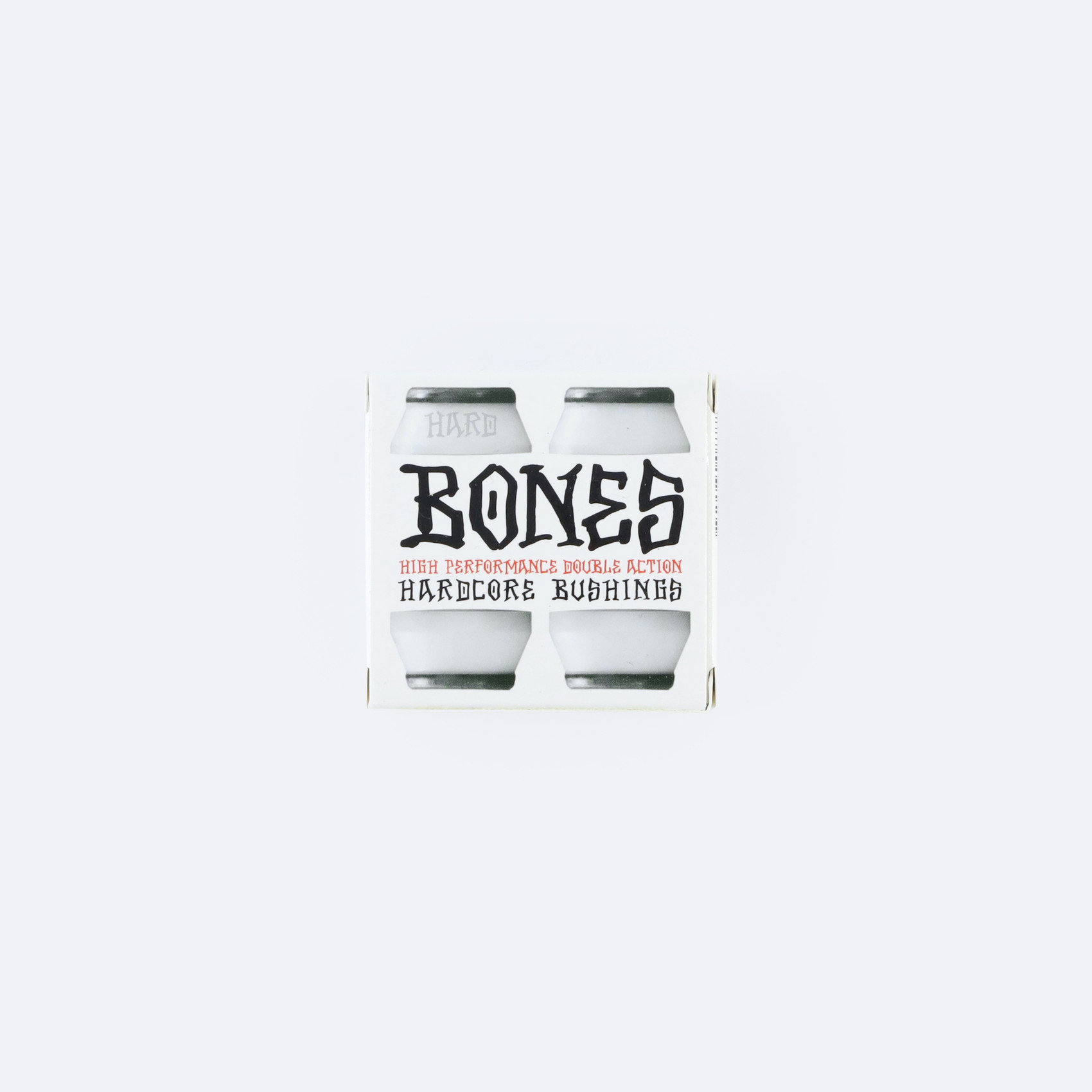 Бушинги Bones Hard Set 96a (black/white) артикул: - купить в магазине Дайс