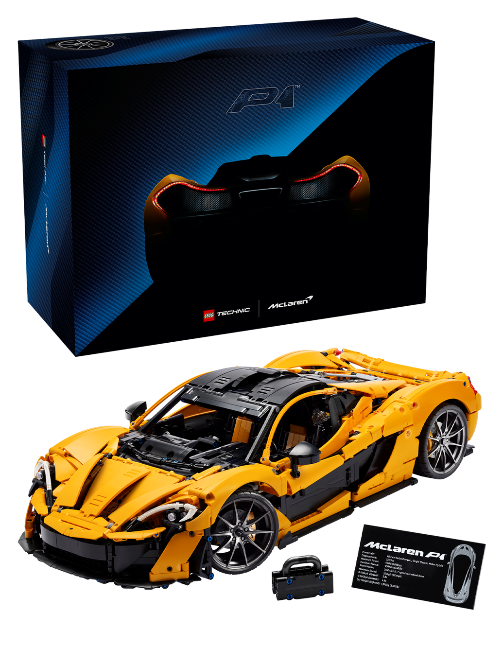 Конструктор Лего Техник Макларен P1 42172 | LEGO Technic McLaren P1 | масштабная модель гиперкара 1:8 3893 детали 18+