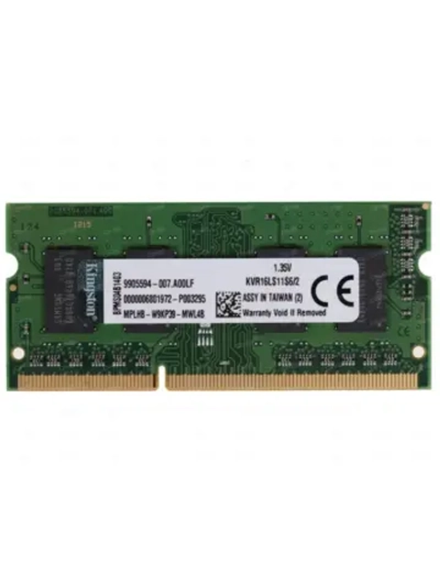 Оперативная память ValueRAM KVR16LS11S6/2 2 ГБ